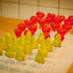 Weihnachtliche Cake-Pops