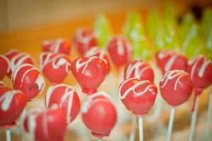 Weihnachtliche Cake-Pops