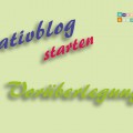 Kreativblog starten #1 - Vorüberlegungen