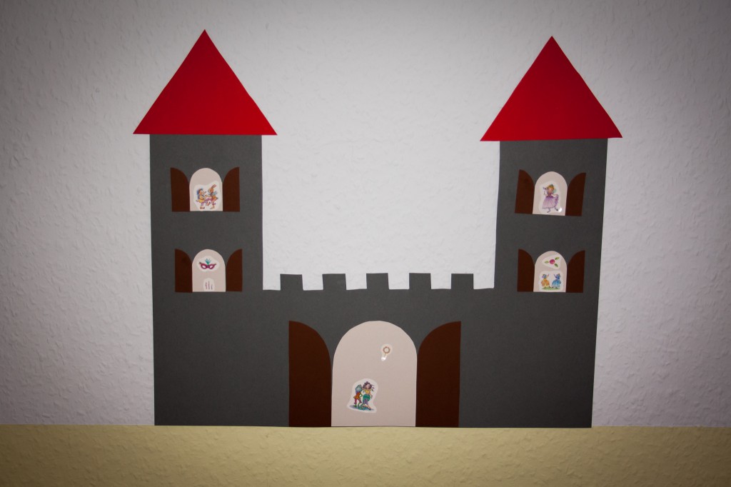Bastelvorlage Ritterburg/Prinzessinnenschloss  Unser Kreativblog