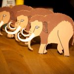 Einladungskarte Mammut - Einladung zum Steinzeitgeburtstag