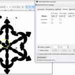 Inscape Plotterdatei erstellen - Schneeflocke - Objekt rotieren