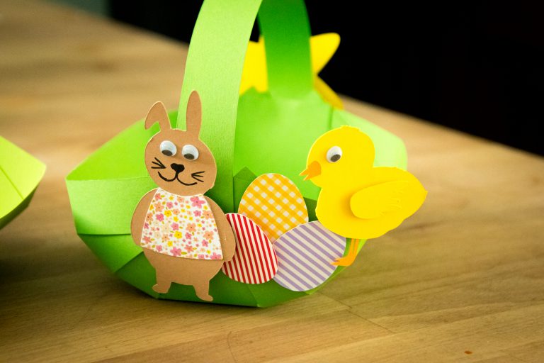 Last Minute DIY-Osterkörbchen | Unser Kreativblog